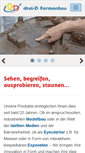 Mobile Screenshot of drei-dformenbau.de